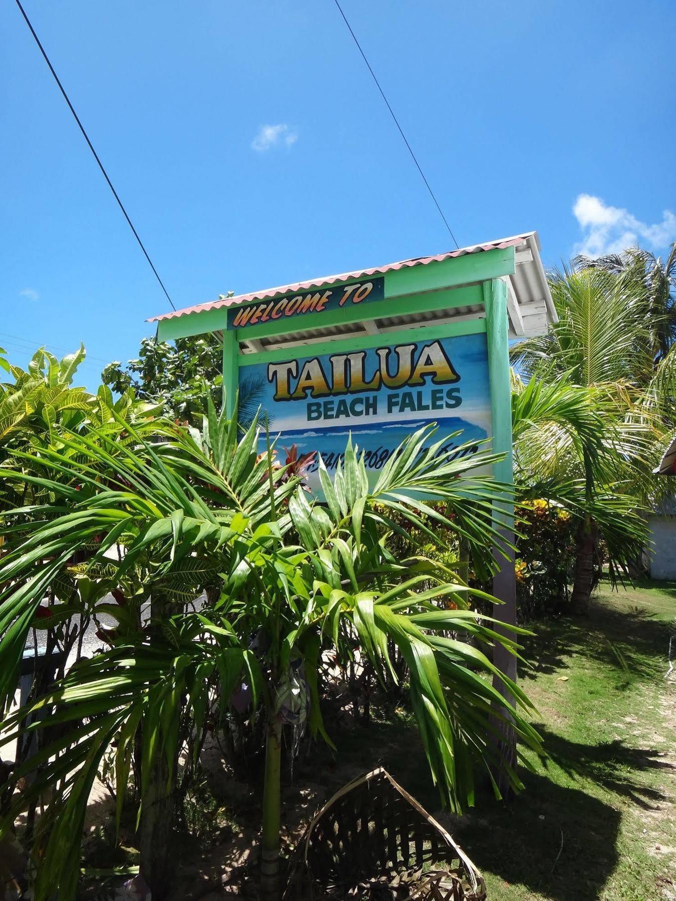 Tailua Beach Fales Manase Exterior foto